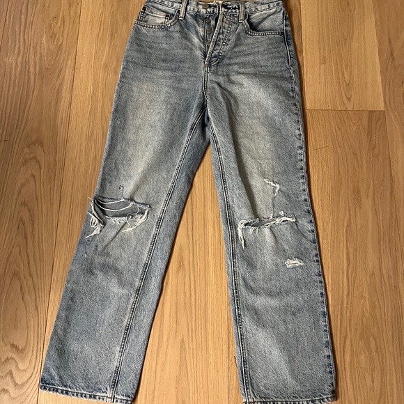 Denim Forum The Joni High Rise Loose 29L 25W - Picture 2 of 4